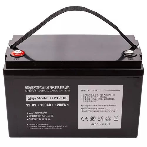 Akumuliatorius LiFePO4 12.8V, 100Ah