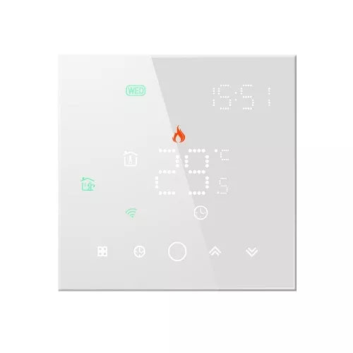 TUYA Programuojamas termostatas WiFi, baltas
