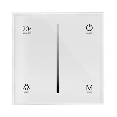 T1-1 sieninis LED valdiklis 12-48VDC, 2 kanalų, 1 spalvos, RF