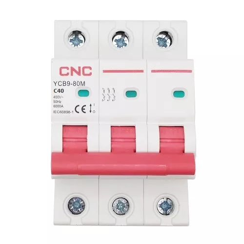 Automatinis jungiklis, 3P, 40A, C klasės, 6kA