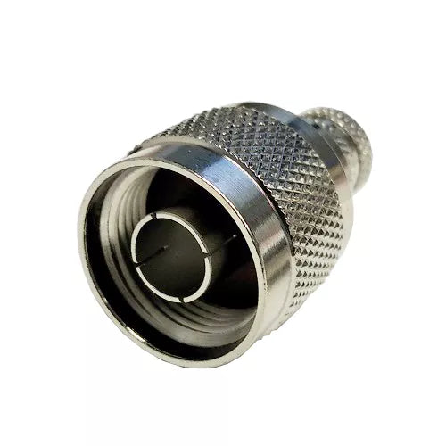 N-male užspaudžiama jungtis LMR-400 kabeliui