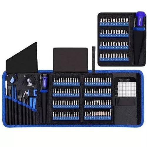 Magnetinių precizinių atsuktuvų rinkinys, 191vnt.